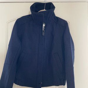 NWT Aether Wool Coat - Navy